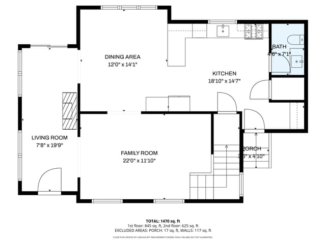 1st floor 1100 stokes avenue collingswood with dim